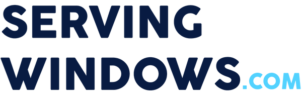 ServingWindows.com Text Logo
