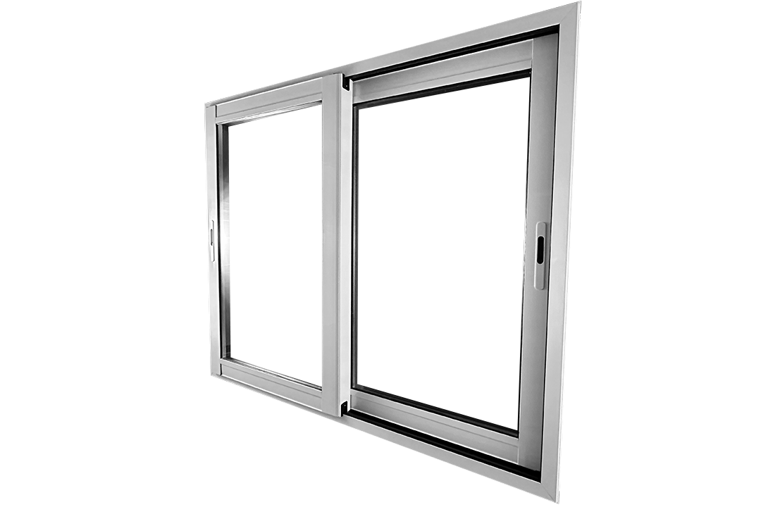 Single Sliding Medium Duty Serving Window Side View