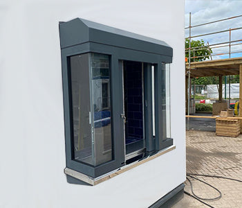 Bi-Parting Drive Thru Window Example